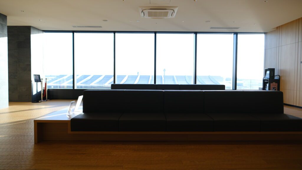Majestic view from the Onsen lobby area.