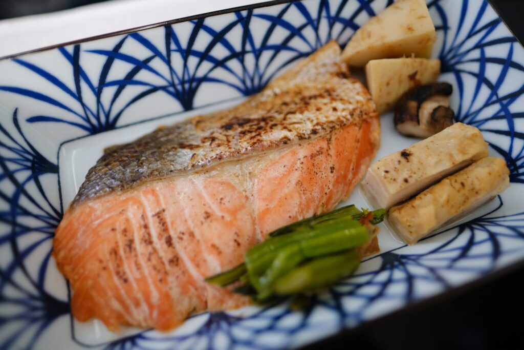 b.	Grilled Trout – Also superb, tasted quite fresh, was soft and well balanced in taste.
