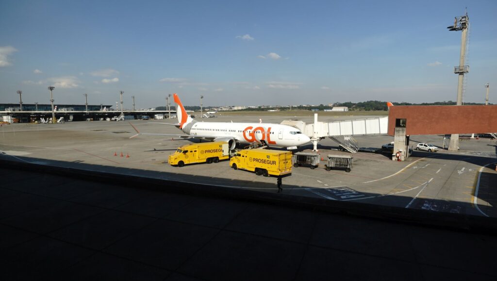 My GOL aircraft at the gate