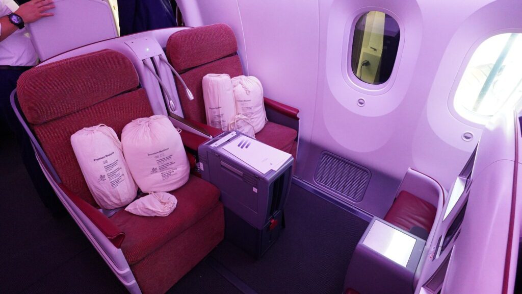 LATAM business class can be a great deal with Alaska Miles heading to South America