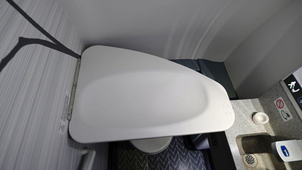 Air Canada A220-300 Business Class Bathroom Table