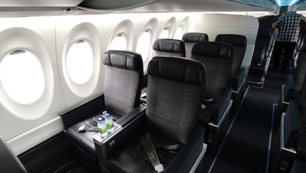 Air Canada Business Class seats