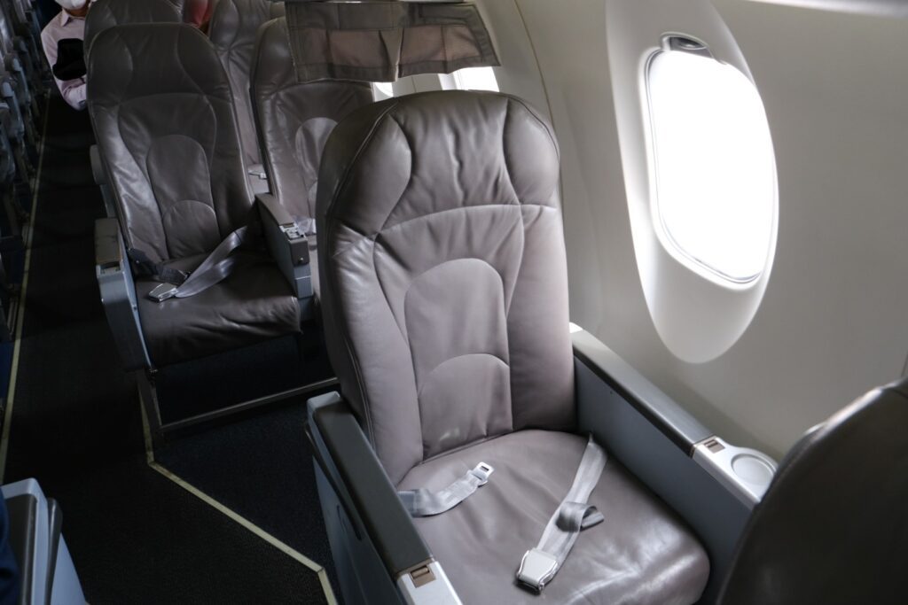 Air Canada Jazz Business Class seat