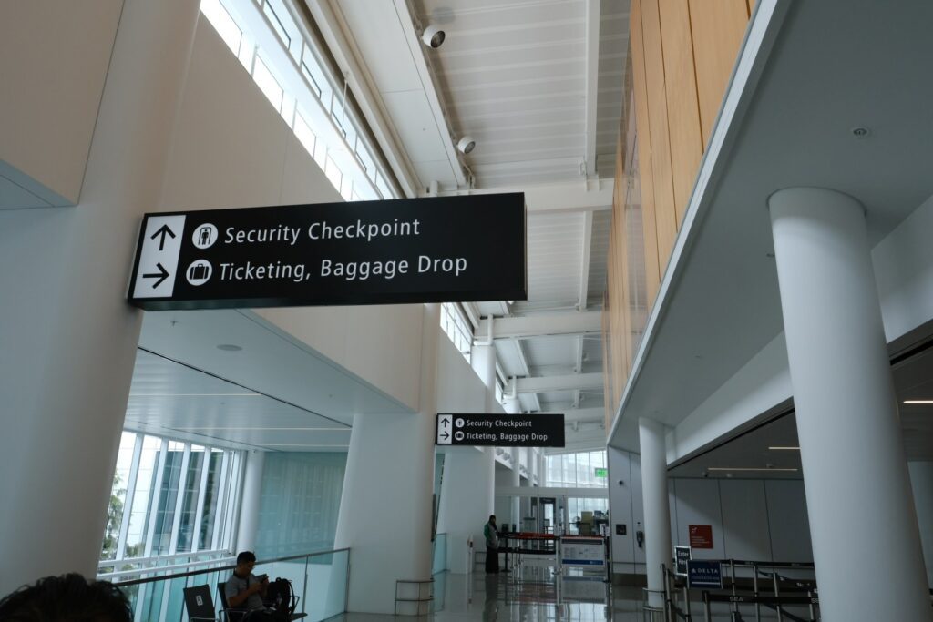 Seattle SEA International Transfer Check In and Security Checkpoint