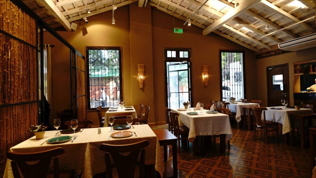 Interior of Ese Lugar Quinta Nauar, one of the best restaurants in Asuncion
