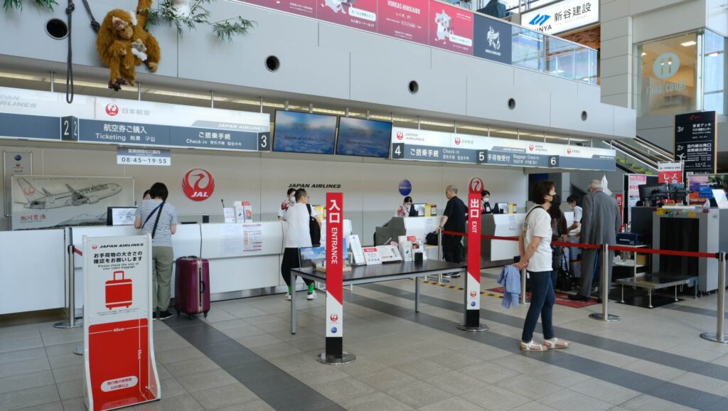 JAL check-in