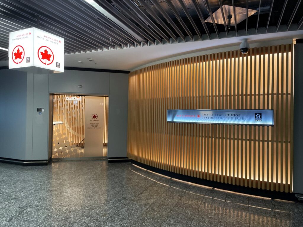 The Air Canada Maple Leaf Lounge is Frankfurt was an awesome experience