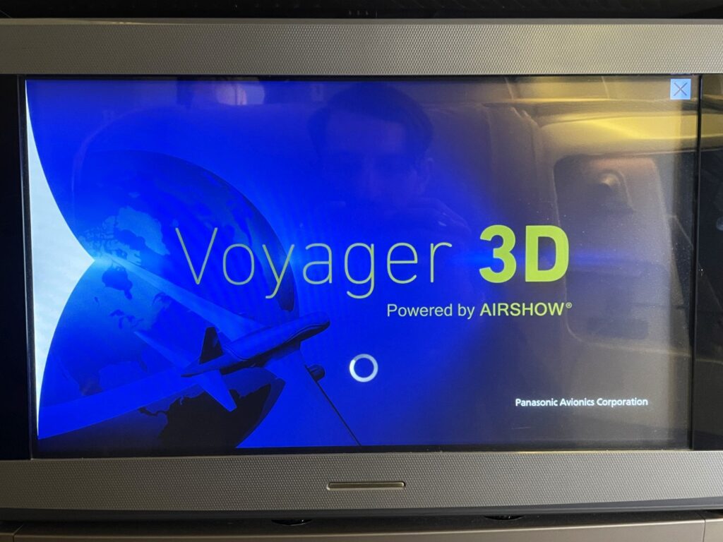 IFE Voyager 3D home screen