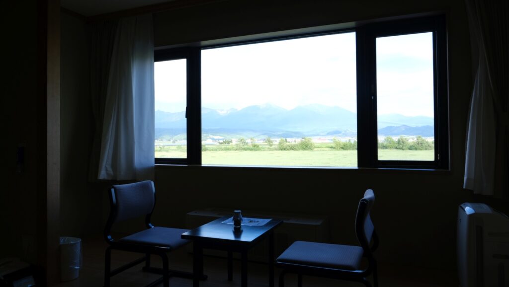 Some rooms also feature amazing mountain views