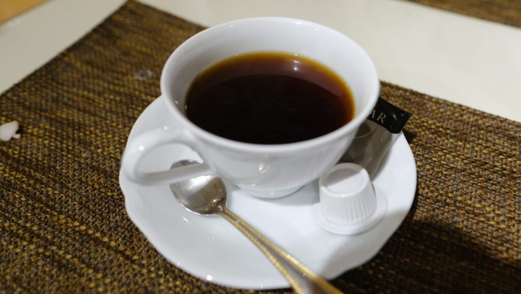 The rich and tasty after dinner coffee