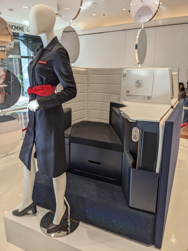 The new Air France Business Class seat
