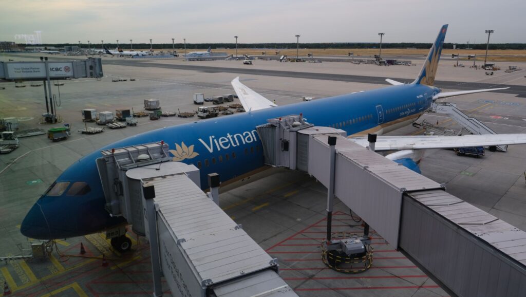 The Jetbridge offer some stunning views of my Vietnam Airlines aircraft