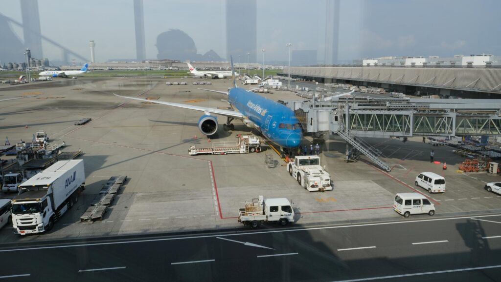 Vietnam Airlines Aircraft at the gate