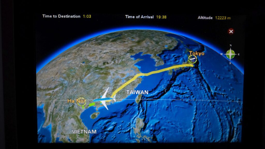 Tracking our progress thru southern China and an on time arrival in Ha Noi