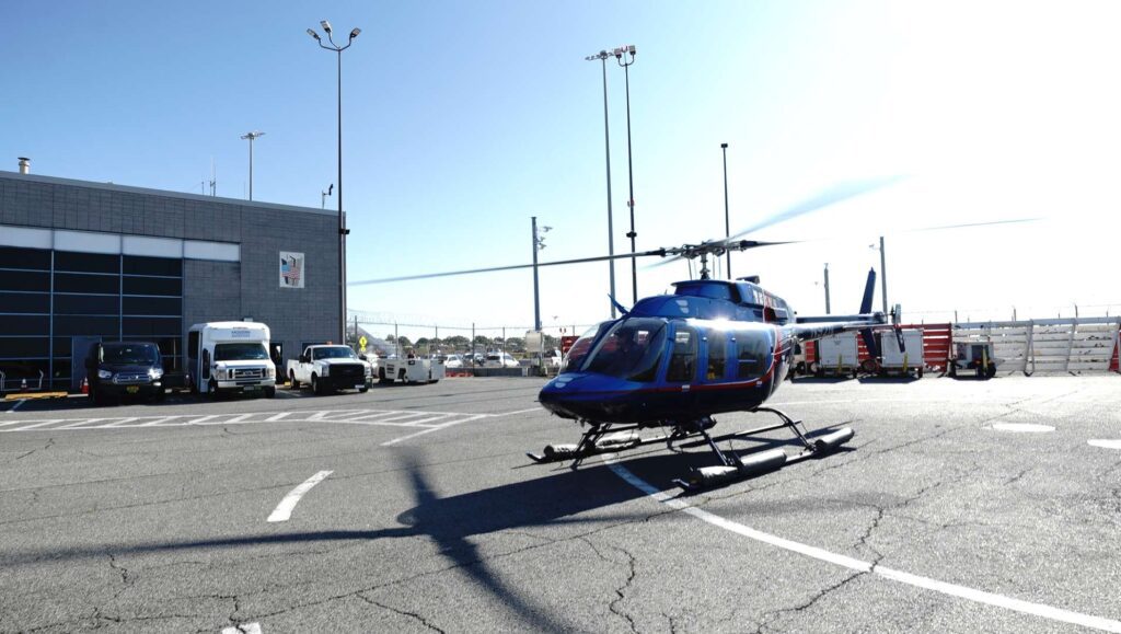 BLADE helicopter at New York JFK